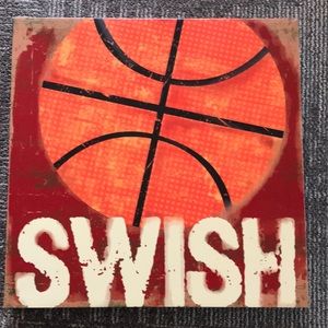Basketball canvas print